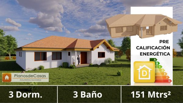 Casa Caiquen CLA-151m2