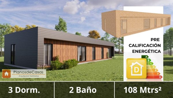 Casa Modular M108 M108-108m2